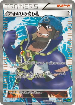 アオギリの切り札 — XY 拡張パック「タイダルストーム」 077/070 SR
