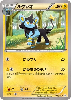 일본판 — ルクシオ — XY プロモカード 179 —