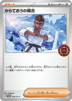 일본판 — からておうの稽古 — SV プロモカード 249 —