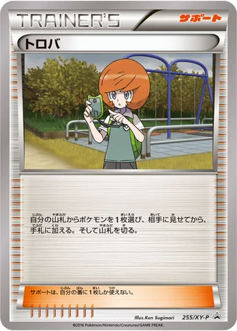 トロバ — XY プロモカード 255 등급 표기 없음
