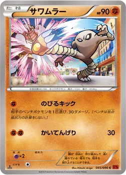 サワムラー — XY 拡張パック「ライジングフィスト」 045/096 C