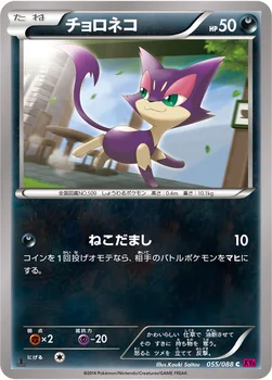 일본판 — チョロネコ — XY 拡張パック「ファントムゲート」 055/088 C