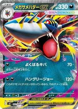 일본판 — メガサメハダーex — 拡張パック「インフェルノX」 051/080 RR