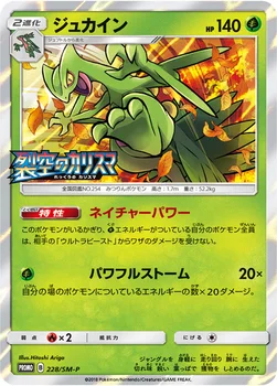 일본판 — ジュカイン — SM プロモカード 228 —