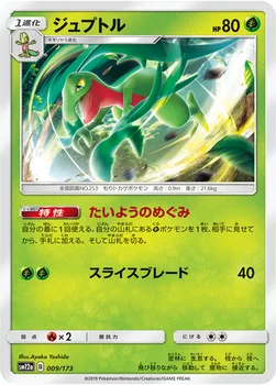 일본판 — ジュプトル — ハイクラスパック「TAG TEAM GX タッグオールスターズ」 009/173 —