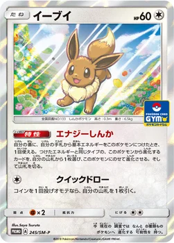 일본판 — イーブイ — SM プロモカード 245 —