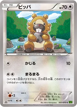ビッパ — XY 拡張パック「タイダルストーム」 057/070 C