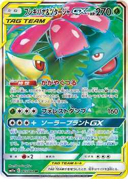 일본판 — フシギバナ&ツタージャGX — 強化拡張パック「リミックスバウト」 065/064 SR