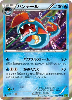 ハンテール — XY 拡張パック「タイダルストーム」 028/070 R