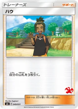 ハウ — 「ファミリーポケモンカードゲーム」 049/051 —