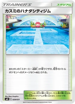 カスミのハナダシティジム — トレーナーバトルデッキ「ニビシティジムのタケシ」「ハナダシティジムのカスミ」 029/031 —