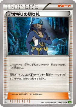 アオギリの切り札 — XY 拡張パック「タイダルストーム」 066/070 U
