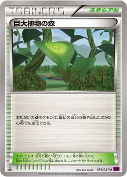 巨大植物の森 — XY 拡張パック「バンデットリング」 079/081 U