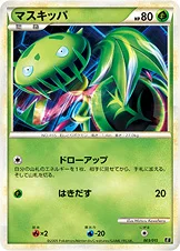 マスキッパ — エキスパートデッキ リーフィアVSメタグロス ＋Online（リーフィアデッキ） 003/015 등급 표기 없음