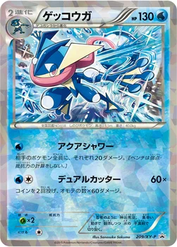 ゲッコウガ — XY プロモカード 209 —