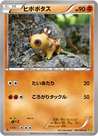 ヒポポタス — XY 拡張パック「ガイアボルケーノ」 041/070 C