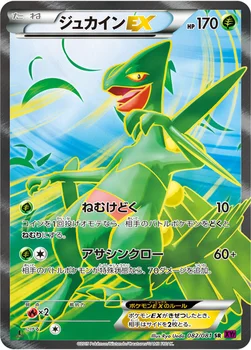 일본판 — ジュカインEX — XY 拡張パック「バンデットリング」 082/081 SR