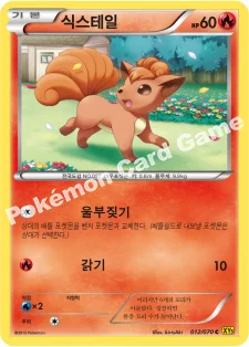 식스테일 — XY 확장팩 제5탄 「가이아 볼케이노」 012/070 C