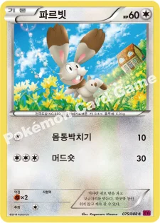 파르빗 — XY 확장팩 제4탄 「팬텀게이트」 075/088 C