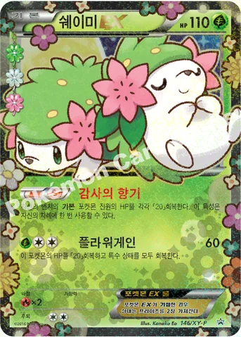 쉐이미 EX — XY 프로모 카드 146 등급 표기 없음