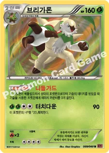 브리가론 — XY 확장팩 제1탄 「Y컬렉션」 009/060 R
