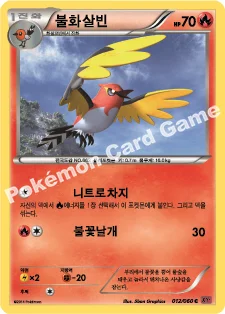불화살빈 — XY 확장팩 제1탄 「Y컬렉션」 012/060 C