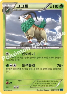 고고트 — XY 확장팩 제1탄 「X컬렉션」 010/060 R