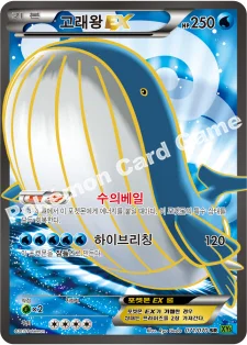 고래왕 EX — XY 확장팩 제5탄 「타이달스톰」 071/070 SR